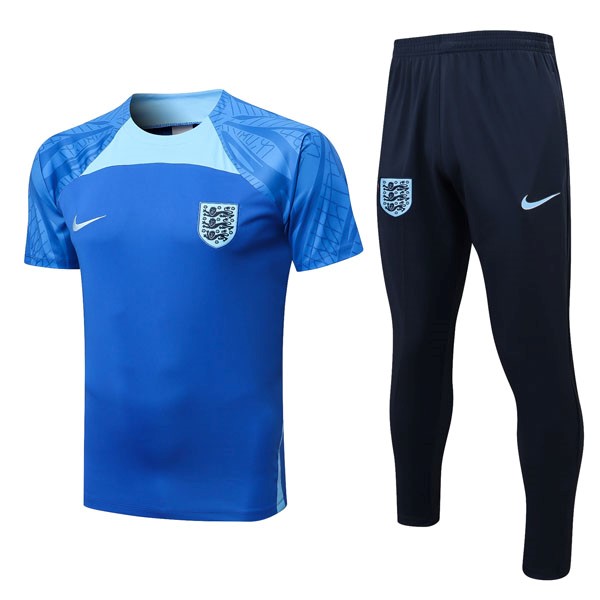 Camiseta Inglaterra Conjunto Completo 2022/2023 Azul